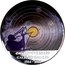 [#135143] Congo Democratic Republic, 30 Francs, Galileo Galilei, 2014, MDP, Pr,