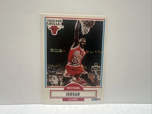 1990-91 Fleer - Michael Jordan #26 With Black Line