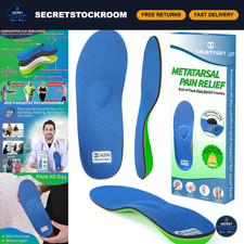 Heavy Duty Metatarsal Pain Relief Insoles for Morton's Neuroma & Plantar Fasciit
