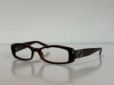 Gucci GG 2973 AOX Square Brown Horn Eyeglasses Optical Frame 50-16-130
