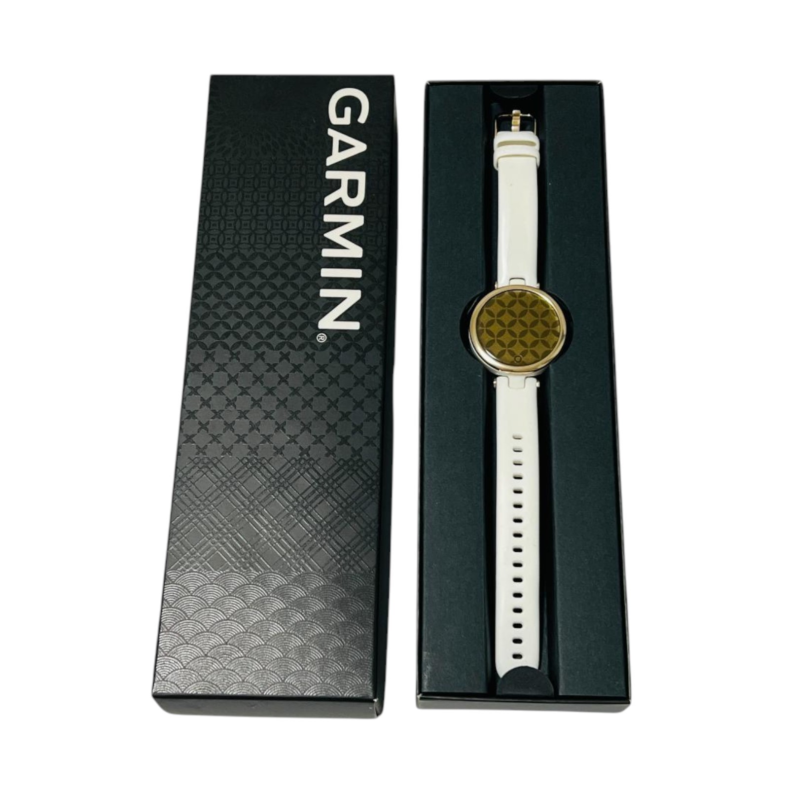 Garmin Lily Sport Smartwatch White Cream Gold 0100238440 Preowned