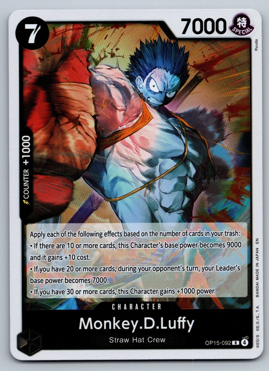 Monkey.D.Luffy OP15-092 Adventure on Kami's Island for sale | eBay