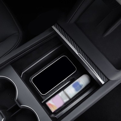 Innovative Design Armlehnen Aufbewahrungsbox für Tesla Model 3 mit Geräuschred