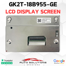 GK2T-18B955-GE FORD LCD DISPLAY SCREEN REPLACEMENT FOR RADIO MEDIA HEAD UNIT