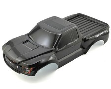 Traxxas 2017 Ford Raptor Pre-painted Short Course Slash 2wd Body Black