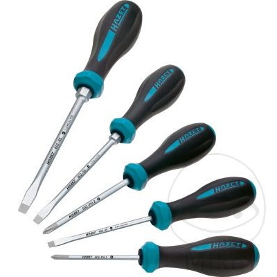 HAZET Set of 5 screwdrivers 3 XSCHL 2 XPH