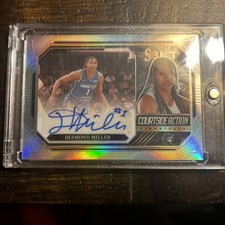 2024 Panini Select WNBA Courtside Action Signatures Diamond Miller #CSA-DM Auto