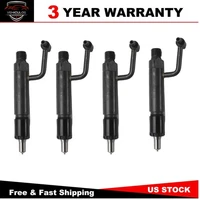 4pcs Fuel Injectors 729004-53101 for Yanmar Engine 3TNV84 4TNV88 4TNV84 3JH3CW