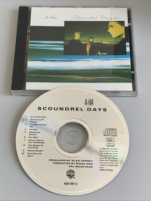 CD A-Ha   Scoundrel Days - 1986 Nimbus press Zustand neuwertig