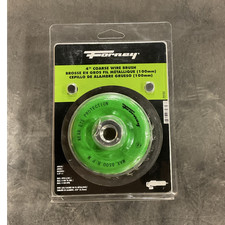 Forney 4in Coarse Crimped Steel Wire Wheel Brush - New In Box