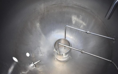 Used Hamilton 500 Gallon Jacketed Tank (Kettle), Full Vacuum / Evaporator - Picture 11 of 14