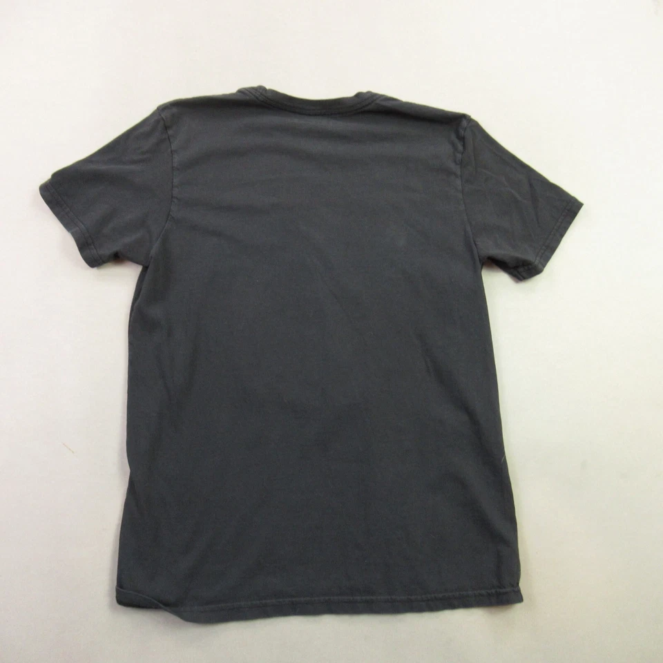 Camisa Billabong Niños Grande Manga Corta Informal Cuello Redondo Ligera Negra Foto 4 de 4