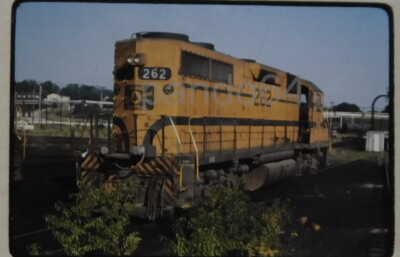 RR TRAIN Slide MEC Maine Central GP-38 #262 Rigby Yard ME 1980 AT29