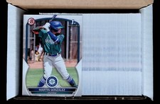 250x LOT - MARTIN GONZALEZ MARINERS RC 1st card    2023 BOWMAN PROSPECTS #BP-28