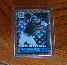 2022 Donruss Baseball Oneil Cruz Trending 487/999 Pirates T-8