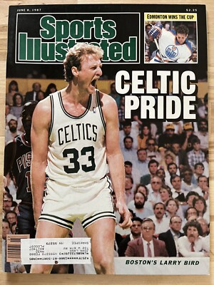 Sports Illustrated June 8, 1987 Larry Bird Celtic Pride | eBay