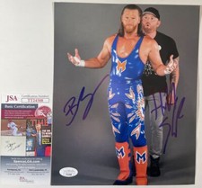 IMPACT Wrestling Brian Myers & Heath Slater Signed 8x10 Photo Autograph JSA COA