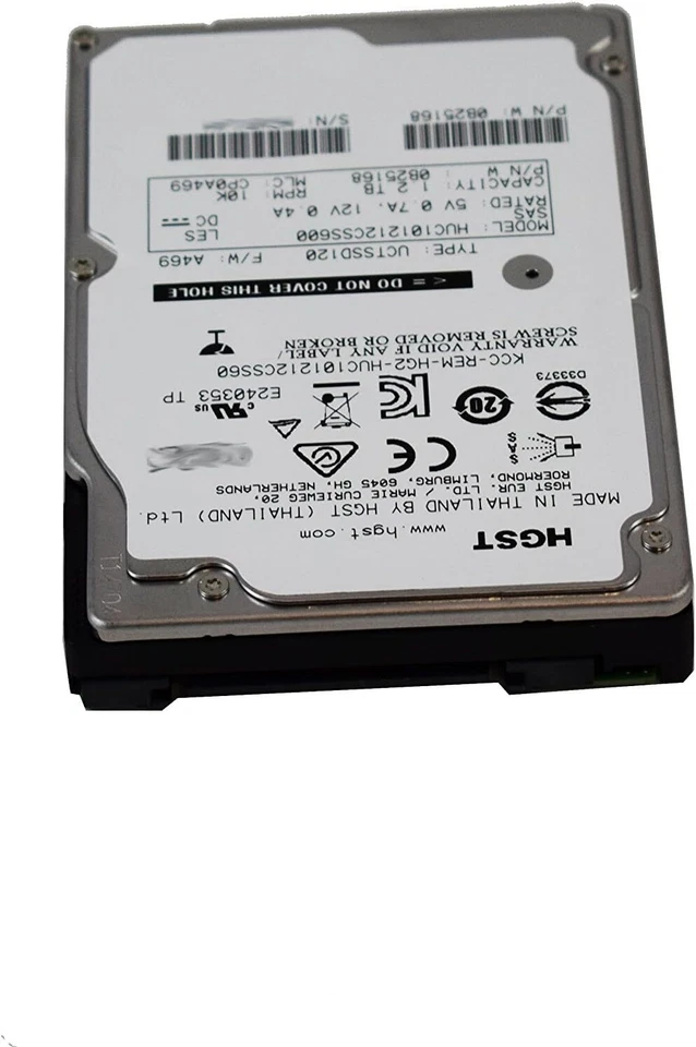 HGST Ultrastar HUC101212CSS600 0B28473 1.2TB 10K RPM SAS 6GB/s 64MB 2.5" HDD - Image 4 of 4