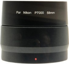 58mm Adapter Tube for Nikon Coolpix P7000 P7100 Digital Camera