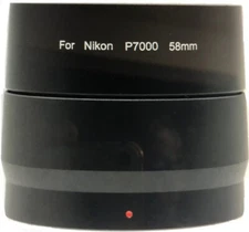 58mm Adapter Tube for Nikon Coolpix P7000 P7100 Digital Camera