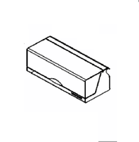 Abstellfach Liebherr 9031110 Butterfach KäSefach 257X91X102Mm FüR KüHlschranktüR