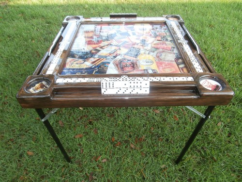 Liquour Collage Amazing Domino Table by Domino Tables by Art with your name - Picture 4 of 12