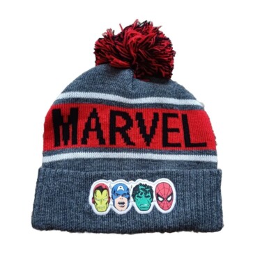 Marvel Kinder Bommel Wintermütze Gr. Small/Medium.  Tolles Geschenk 1. Klasse Porto. 