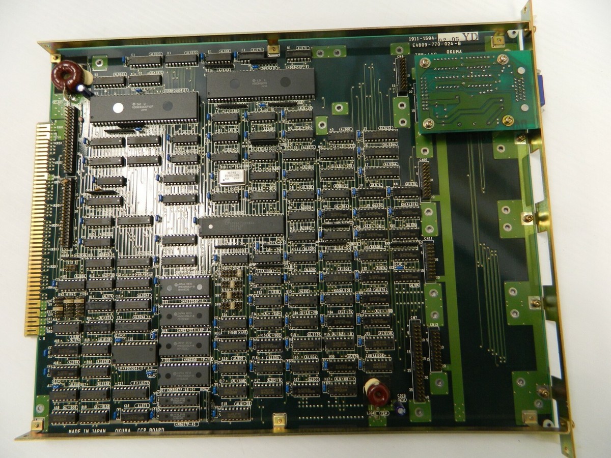 E4809-770-024-B OKUMA Board BOARD (1911-1594) PC 1911-1594-87.09 