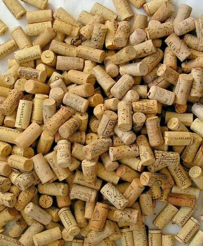 500+ Natural Used Still Wine Corks, Upcycle, Crafts No Broken, Synthetic, Bubbly