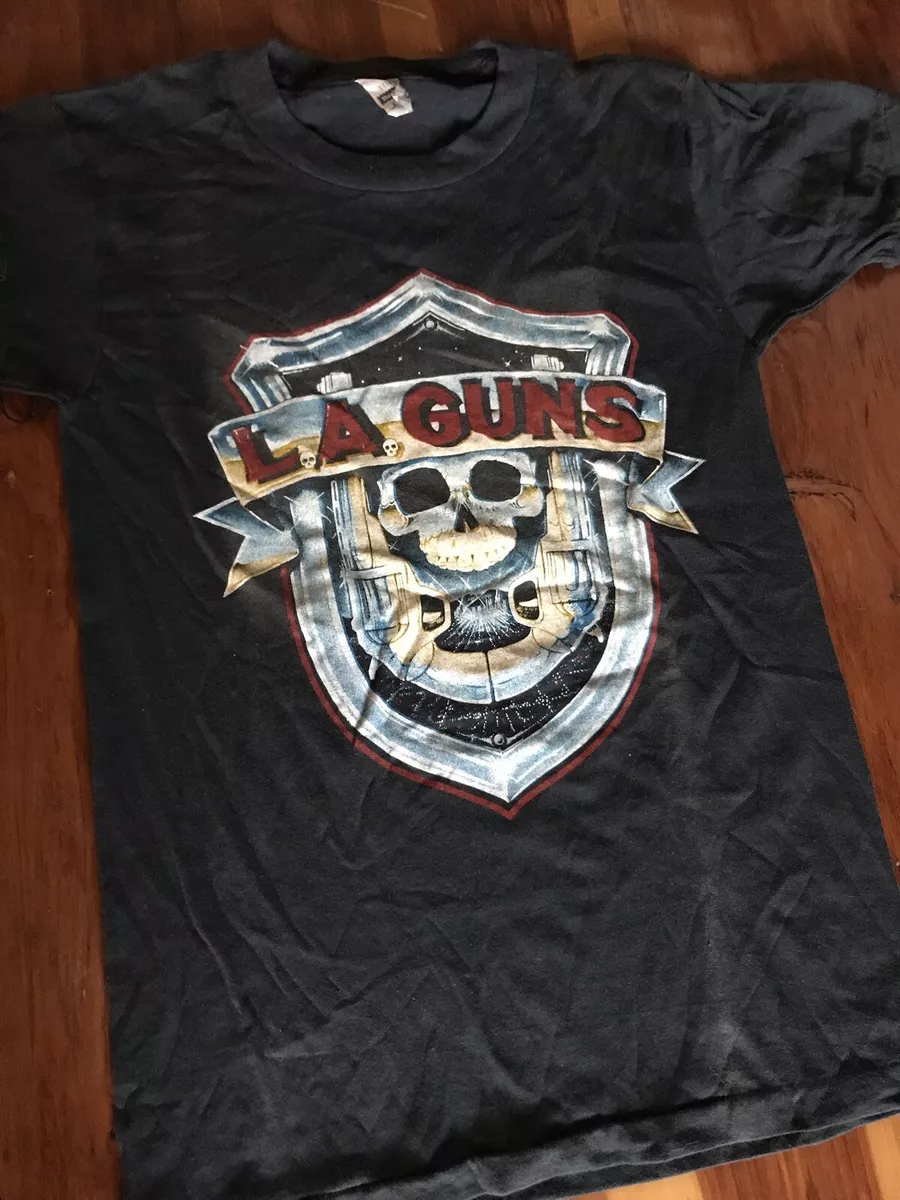 vintage LA Guns 1988 Sex action TOUR concert t-shirt S Rare Single ...