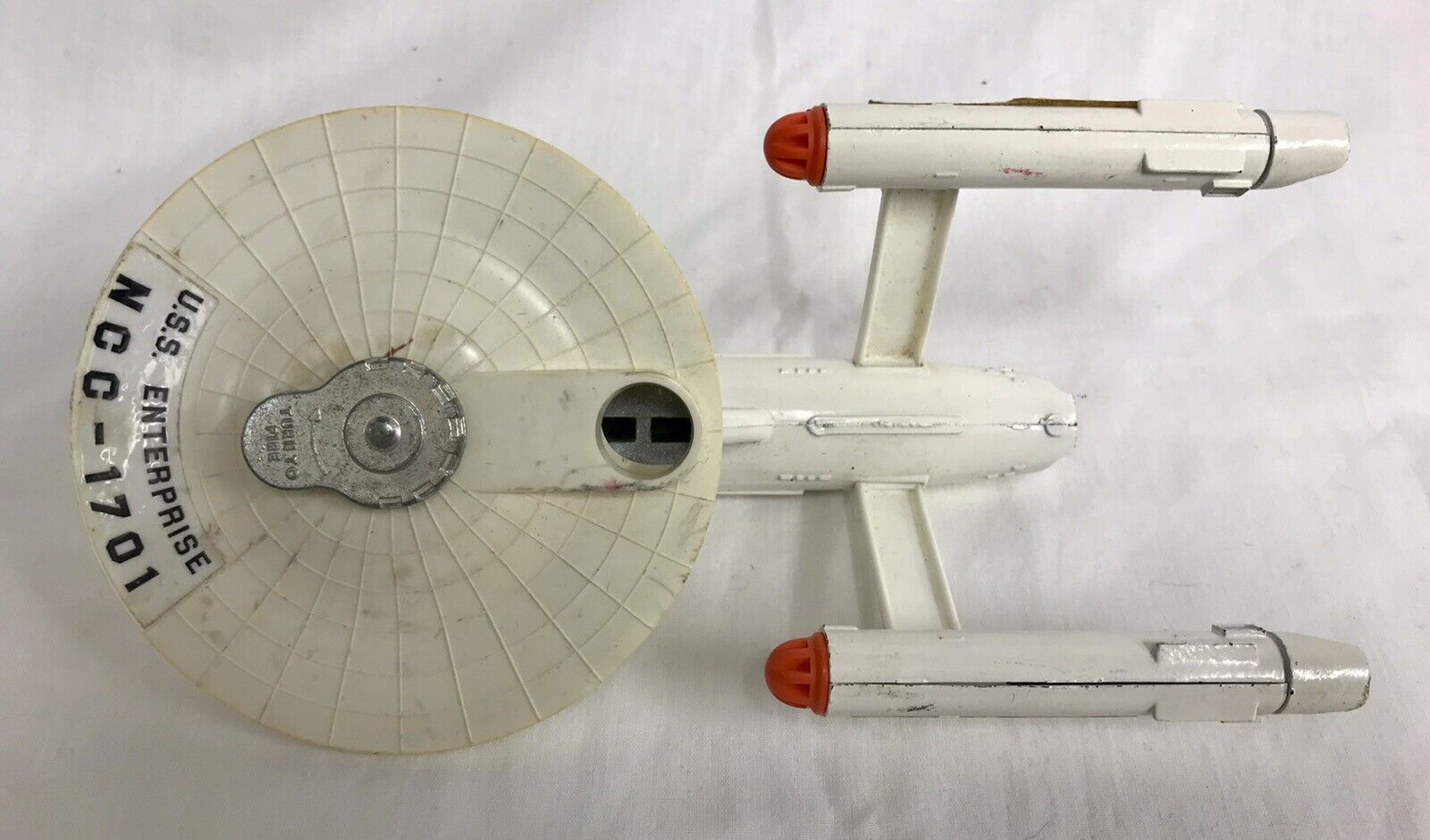 Vintage Dinky Toys U.S.S Enterprise NCC-1701 Star Trek Diecast 1976 Ship Model Standaard nieuwste product