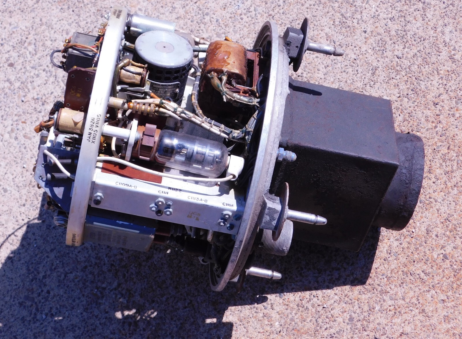 Vintage CROSLEY MD-5 MD-113 Radar RF Head Boeing B-47 Stratojet Tail Gun