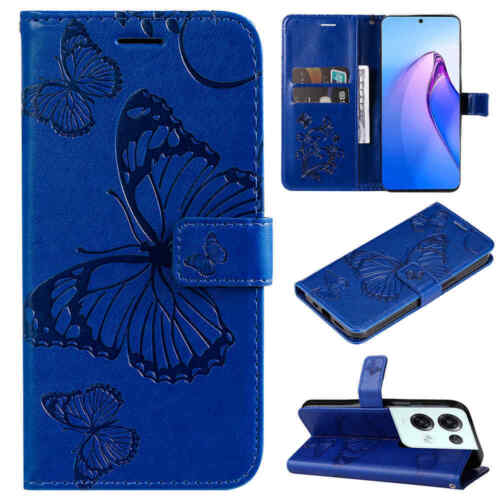 Para OPPO Reno 8/Reno 8 Pro/Reno 8 Lite 5G Billetera Portatarjetas Cuero Estuche Cubierta - Imagen 12 de 58