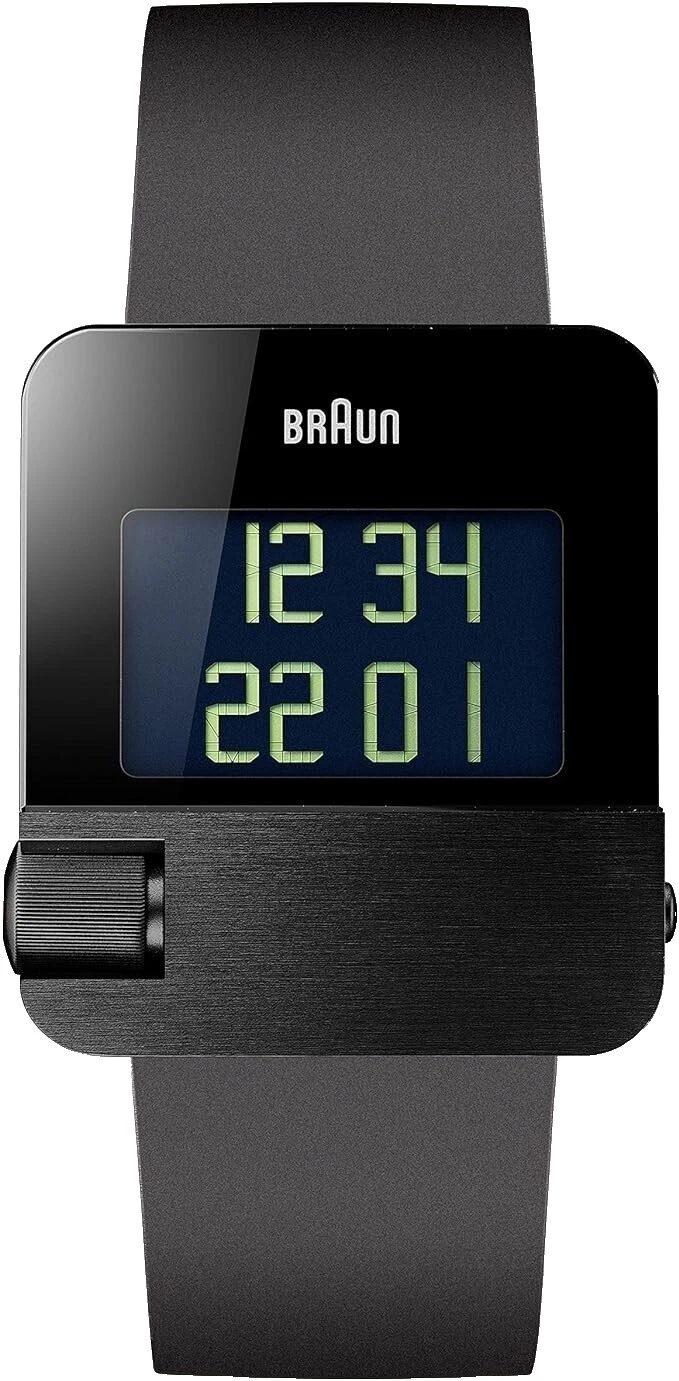Relojes de pulsera digital Braun