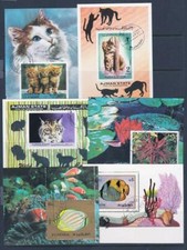 Animali, Gatti, Pesce, Uccelli Collezione x11 S/S Usato / Cto