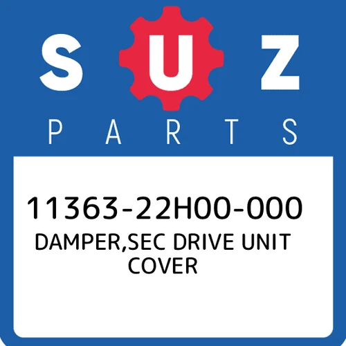 DAMPER, SEC DRIVE COVER