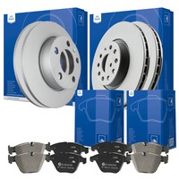 ATE Bremsscheiben + BremsbelÄGe Ford Focus III Vorn Ø278 Hinten Ø271