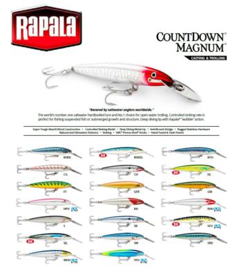 Rapala Artificial Trolling Lure CD-11 Magnum Countdown 11 Mm