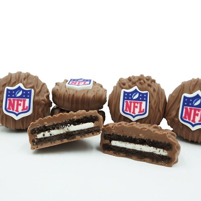 Philadelphia Candies Licensed NFL Football Milk Chocolate Covered OREO  Cookies