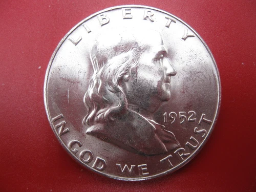 1952 D Franklin Half Dollar Choice + BU! FBL!!