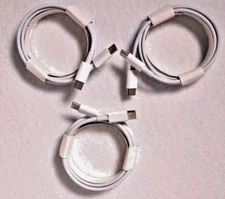 3 pack USB-C to C  6 Foot for iPhone 15, Android, Laptops, charger data charge