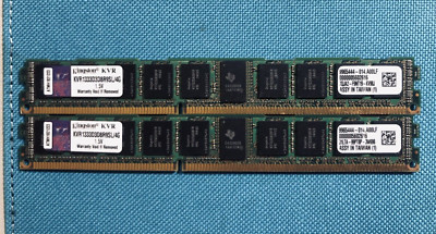 Kingston DDR3-1333 2x4GB PC3-10600U DDR3 Low Profile Desktop RAM KVR1333D3D8R9SL