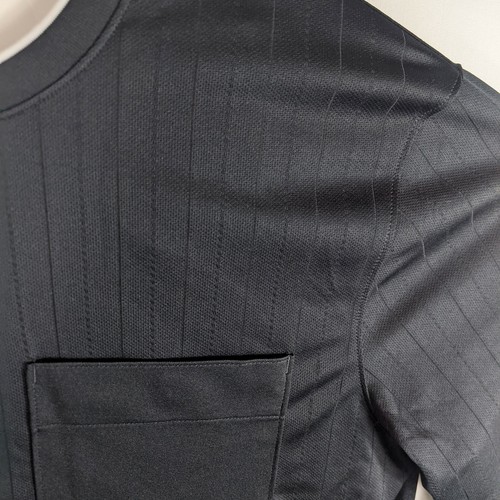 Black Football Ref 2 Pocket Shirt Nike Mens Slim Fitting Large Long Sleeve - 第 4/12 張圖片