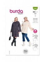 Burda 5866 Kleid & Top Misses NäHen Muster GrößEn 18 - 28 FäHigkeit: Einfach
