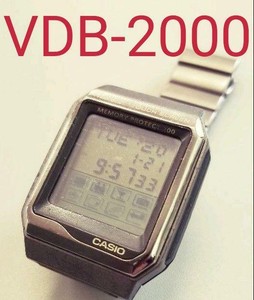 casio data bank prata