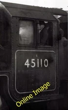 Railway Photo 6x4 Black 5 45110 Cab View last steam train Manchester Victoria