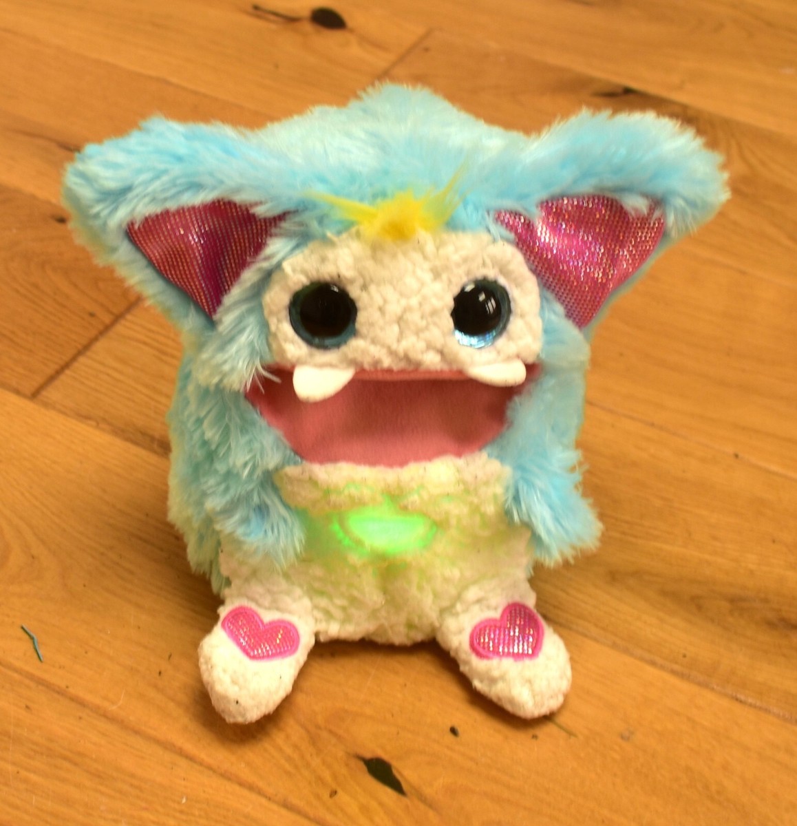 TAKARA TOMY Rizmo Toy Furry Blue With Pink Mouth Interactive UK
