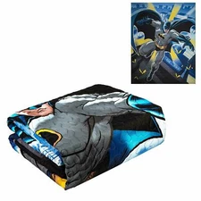 JPI DC Comics Batman In the City Reversible Twin Quilted Bedspread 