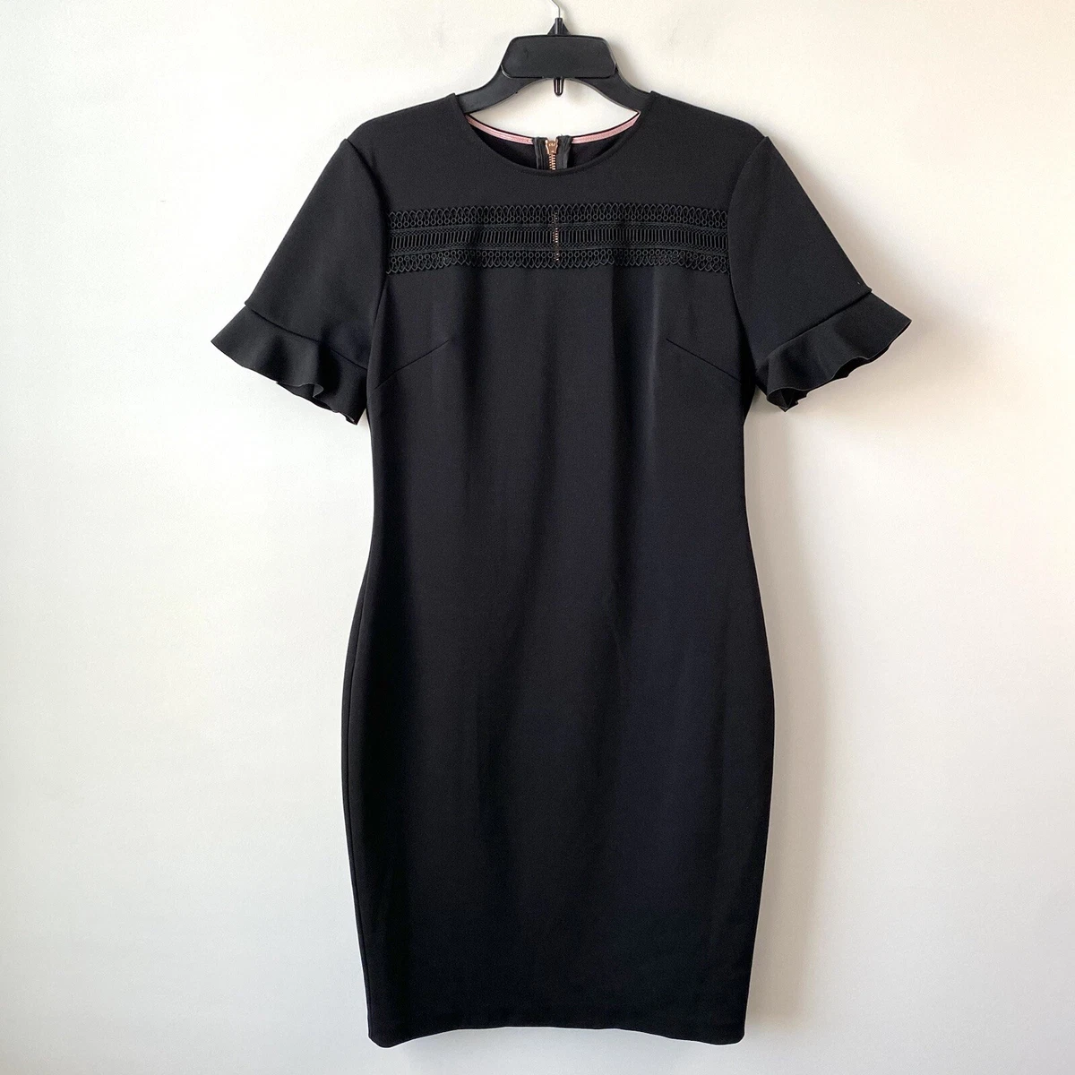 chinese dress ladies Buy Ted Baker Women's Verony Embroidered Skater Dress, Black, 5 at Amazon.in main image 0