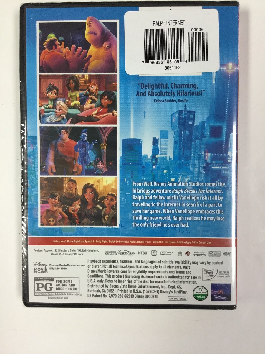 Ralph Breaks The Internet, DVD, Brand New Sealed!!! | eBay